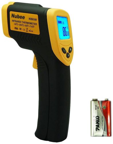 Temperature gun non-contact infrared thermometer laser sight celsius fahrenheit for sale