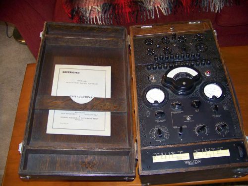 NAVY OQ-3/Weston Model 788 Gm Tube Tester (MINT)