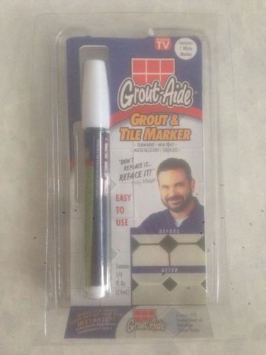 GROUT-AIDE GROUT TILE MARKER-WHITE AS SEEN ON TV