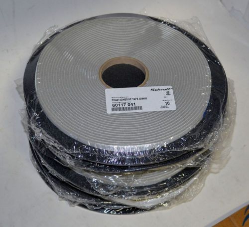 (9) rolls of foam adhesive weather stripping, mounting tape made in germany rohs for sale