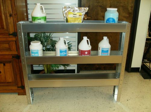 Free shipping! 48&#034; aluminum chemical shelf for sale