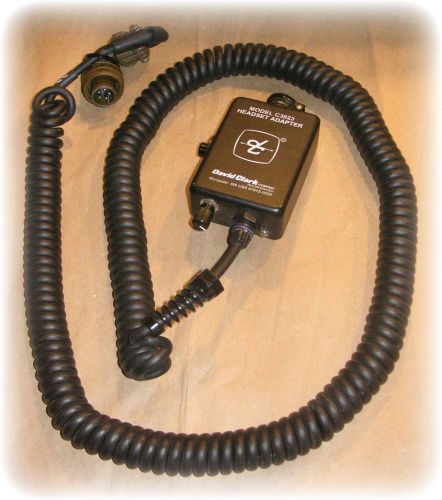 Adapter, headset / belt station (david clark #c3023) for sale