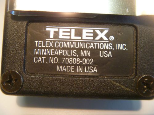 Telex Icom MM-900 70808-002 Push to Talk or throat microphone module interface
