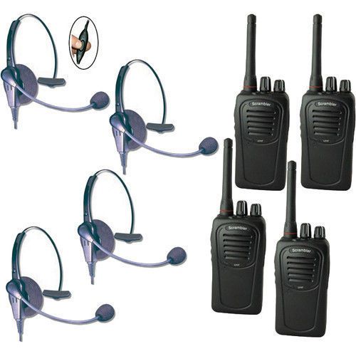 SC-1000 Radio  Eartec 4-User Two-Way Radio System Eclipse Inline ECSC4000IL