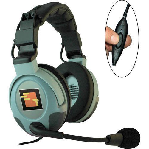 SC-1000 Radio  Eartec Max3G Double Headset with Inline PTT MD3G