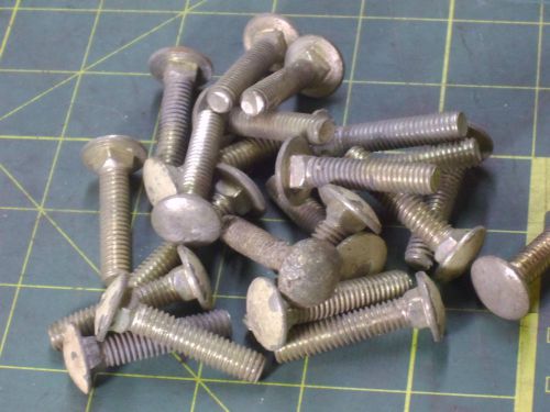 CARRIAGE BOLTS 5/16-18 X 1 1/2 LOT OF 20 #51215