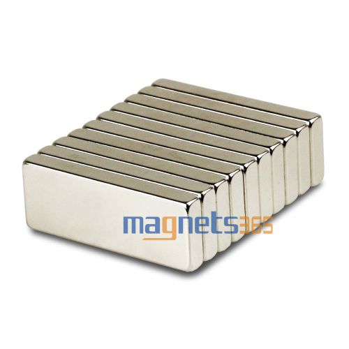 10pcs Super Strong Magnets F40 x 15 x 5mm Block Cuboid N35 Rare Earth Neodymium