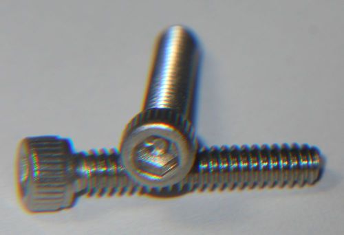 Qty 50 Stainless Steel  4-40 x 5/8 Socket Head Cap Screw  4/40x5/8
