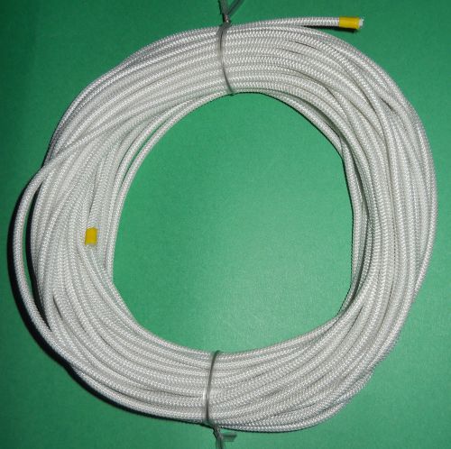 1/8&#034; x 50&#039; premium white mfp cover / bungee cord / shock cord - made in the usa! for sale