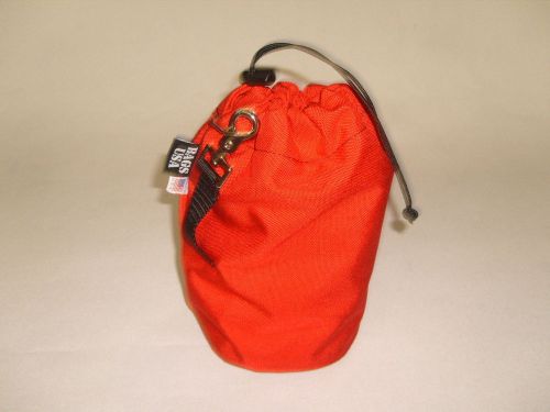 Rope Bag,Rescue Throw Rope Bag,Cordura Drop Bag Holds up to 65&#039; Made in U.S.A.