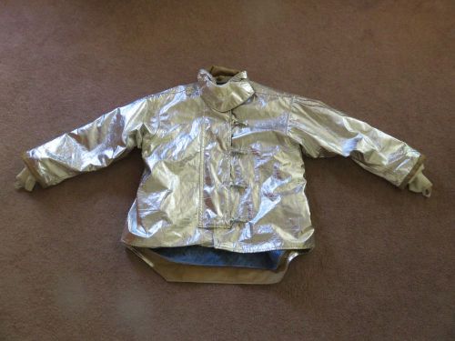 Morning pride firefighter proximity turnout bunker jacket coat 50 x 34 lto76i2ts for sale