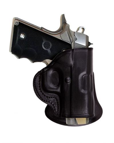 Tagua PD2-630 Ambidextrous Black Leather Paddle Holster Springfield XD 4&#034; 9 40