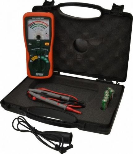 Extech 380320 analog insulation tester with live circuit, us authorized dealer for sale