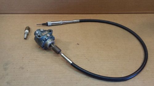 Gast lubricated pneumatic air motor and flex shaft for sale