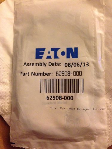 Eaton char-lynn 10,000 series two speed motor seal kit 62508 new  62508-000 for sale