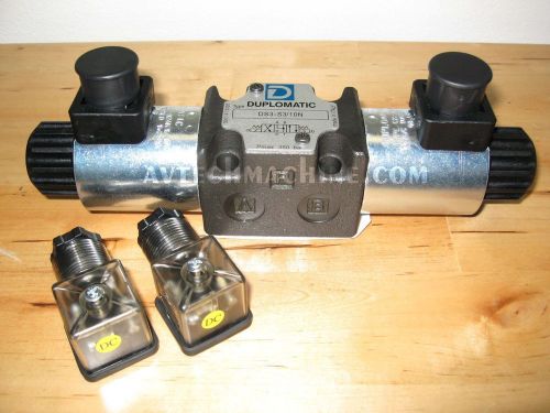 DUPLOMATIC HYDRAULIC SOLENOID VALVE DS3-S3/10N MD1D-S3