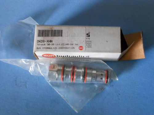 Sun hydraulics dkds-xhn valve cartridge   new!! for sale