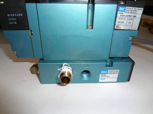 MAC 92B-ECF-000-DU-DFBP-1DM 24VDC SOLENOID VALVE