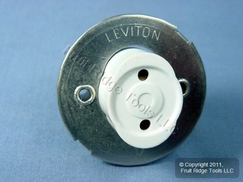 Leviton fluorescent lamp holder plunger light socket t-8 t-12 g13 base 23518 for sale