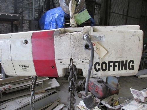 Coffing 1 Ton Hoist 230/460V EC-2032-3 #91