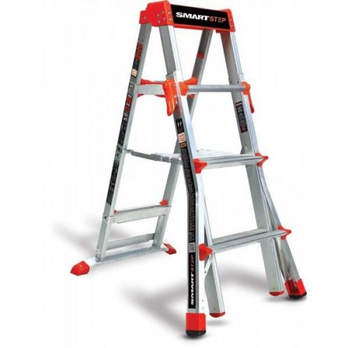 Smartstep ladder 4&#039;-6&#039; type ia 15254-001 little giant ladder system for sale
