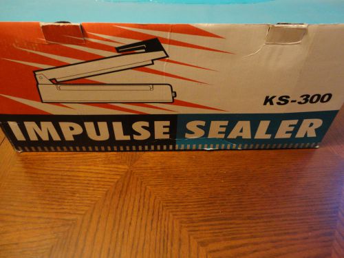12 inch Impulse heat sealer KS-300 Brand New, Never open!