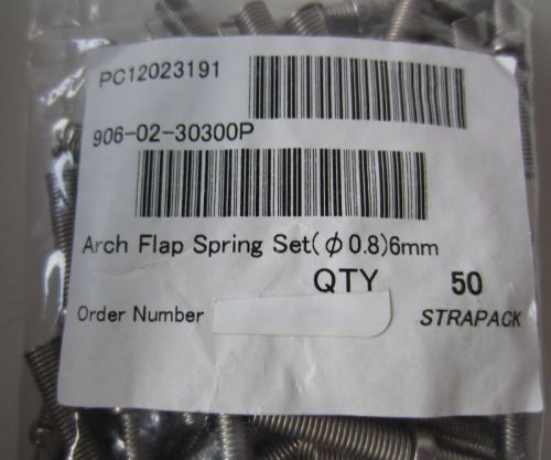 (50) Strapack Arch Flat Spring Set 6mm 906-02-30300P, 1025963 OEM NEW