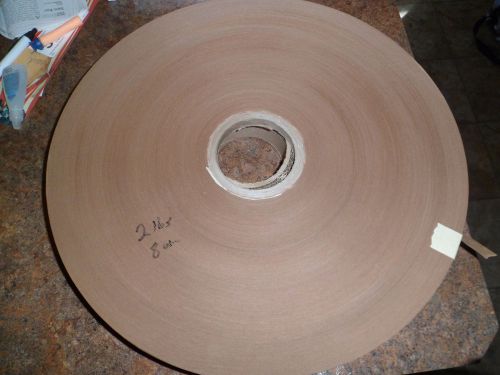 KRAFT BROWN CREPE STYLE PAPER ROLL 1 7/8 INCHES WIDE,14&#034; ROUND ROLL,