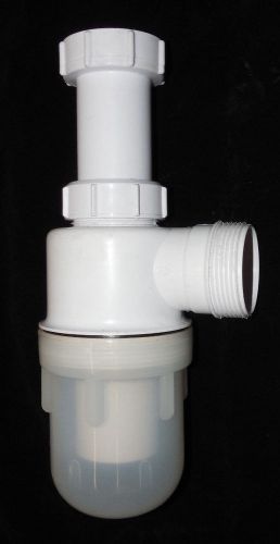 Scientific plastics adjustable riser bottle trap w31595-150 p trap laboratory for sale