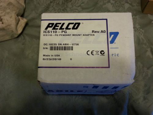 pelco ics110-pg pendant mount adapter
