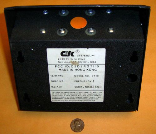 Microwave Sensor for Automatic Door Controller by C&amp;K Systems #7110