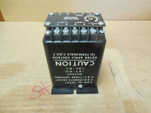 ISSC Kanson Motion Detector 1214-1-K-B 12141KB .6-100 Sec 115 Volt 10 A Amp Used