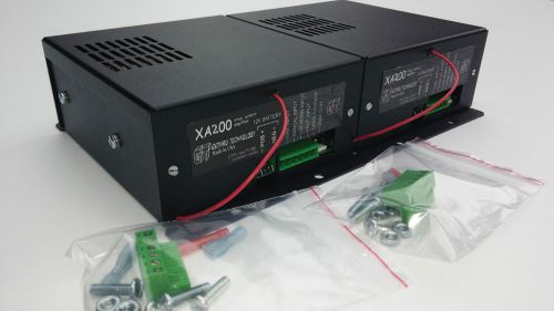 XA200 Dual Tone Siren Amplifier 400W EMS Fire Compar Federal Police Code3 Carson