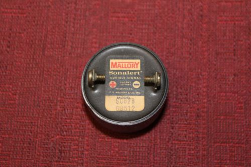 Mallory Sonalert Model SC628 fits 1.125&#034; Hole , 115 VAC Used