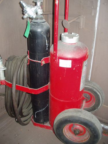 General Dry Chemical Fire Extinguisher Type Purple K w/compressed Nitrogen Bottl