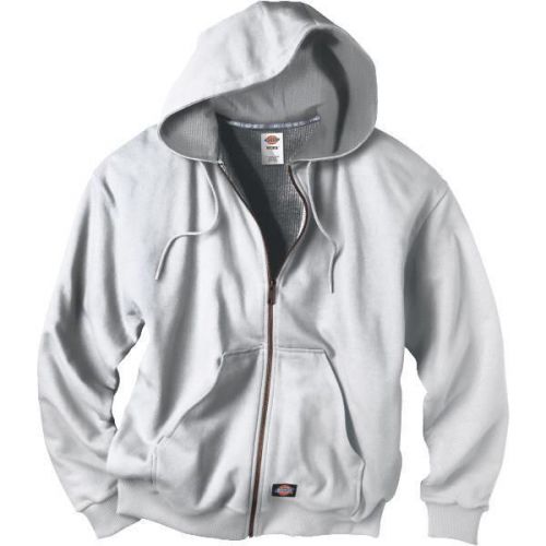 Dickies TW382AG-L Thermal Lined Hood Fleece Jacket-LRG GRY HOOD FLC JACKET