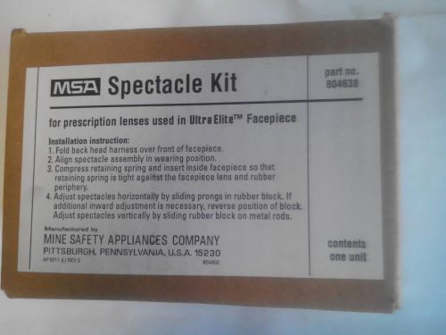 MSA Spectacle Insert Kit 804638