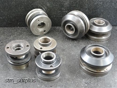Lot of 7 standard taper grinding wheel hubs for 1-1/4&#034; bore for sale