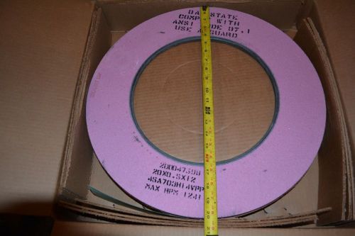 New lot of 3 Bay state Grinding Wheel   20&#034;x.5x12&#034; USA made Free Shipping