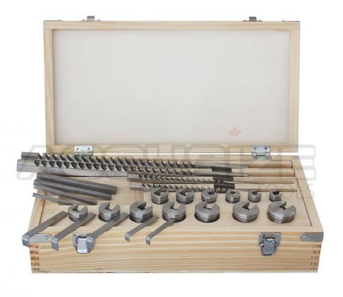 No.70 metric set 72 combination hss keyway broach set in fitted box, #5100-0070 for sale