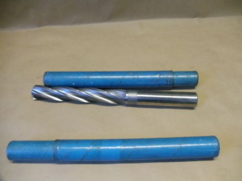 2 NEW MORSE 1.007 CORE DRILL WITH STRAIGHT SHANK 4 FLUTE