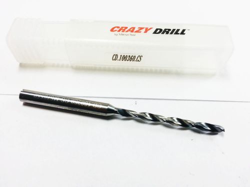 Mikron Tool Crazy Drill Coolant Thru Solid Carbide Drill (N 872)