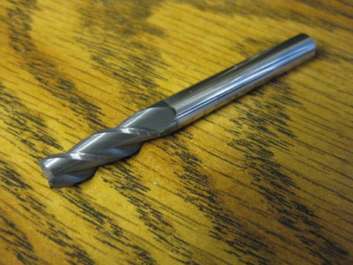 New accupro helix high performance single end mills 3 flute 35 anddeg 1/4 .25 for sale