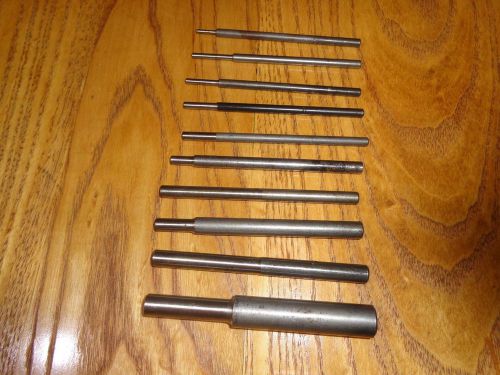 Lot of 10 Center Marking Punches