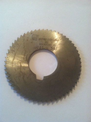 Used Milling cutter Slitting Saw 2-3/4 X .081 X 1 USA