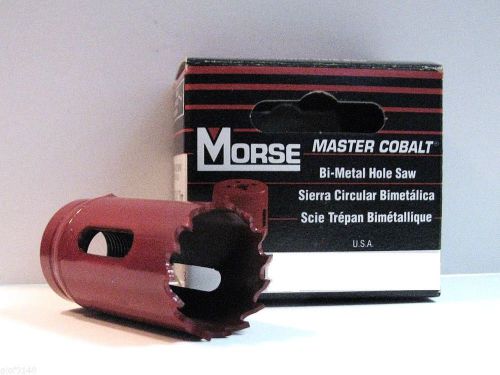 Morse 1 5/16&#034; master cobalt bi-metal hole saw av21 new made in usa for sale