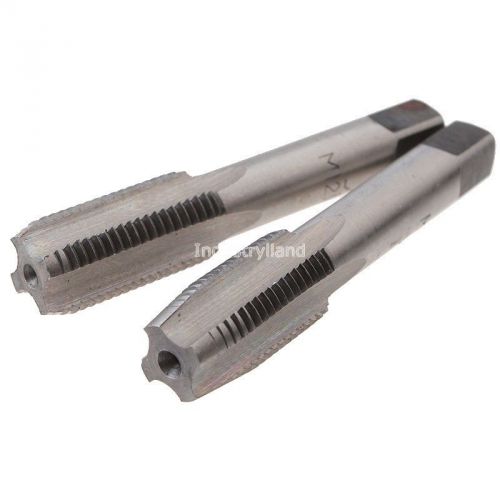 2x high speed steel hand taps metric plug tap m12x 1.25 wde for sale