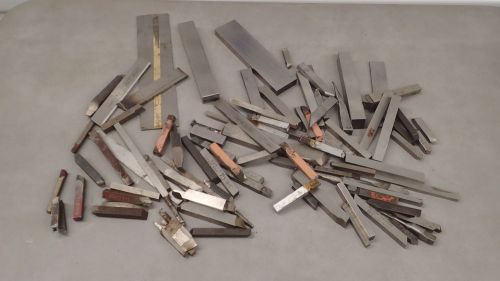 Huge lot of Machinist Lathes Cutters Blades Metal Pieces Metalworking