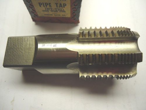 Winter bros. 1-1/2&#034; - 11 -1/2 interrupted thread pipe tap n.p.t. g.p. for sale