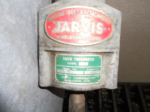 Jarvis Super Torqomatic Model 751 Tapping Attachment